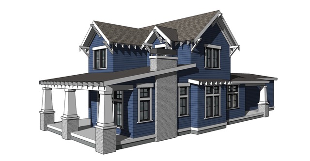 CSLot14-Right Elevation
